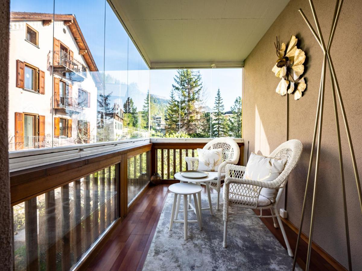 Apartment Chesa Sur Ova 30 St Moritz Exterior foto
