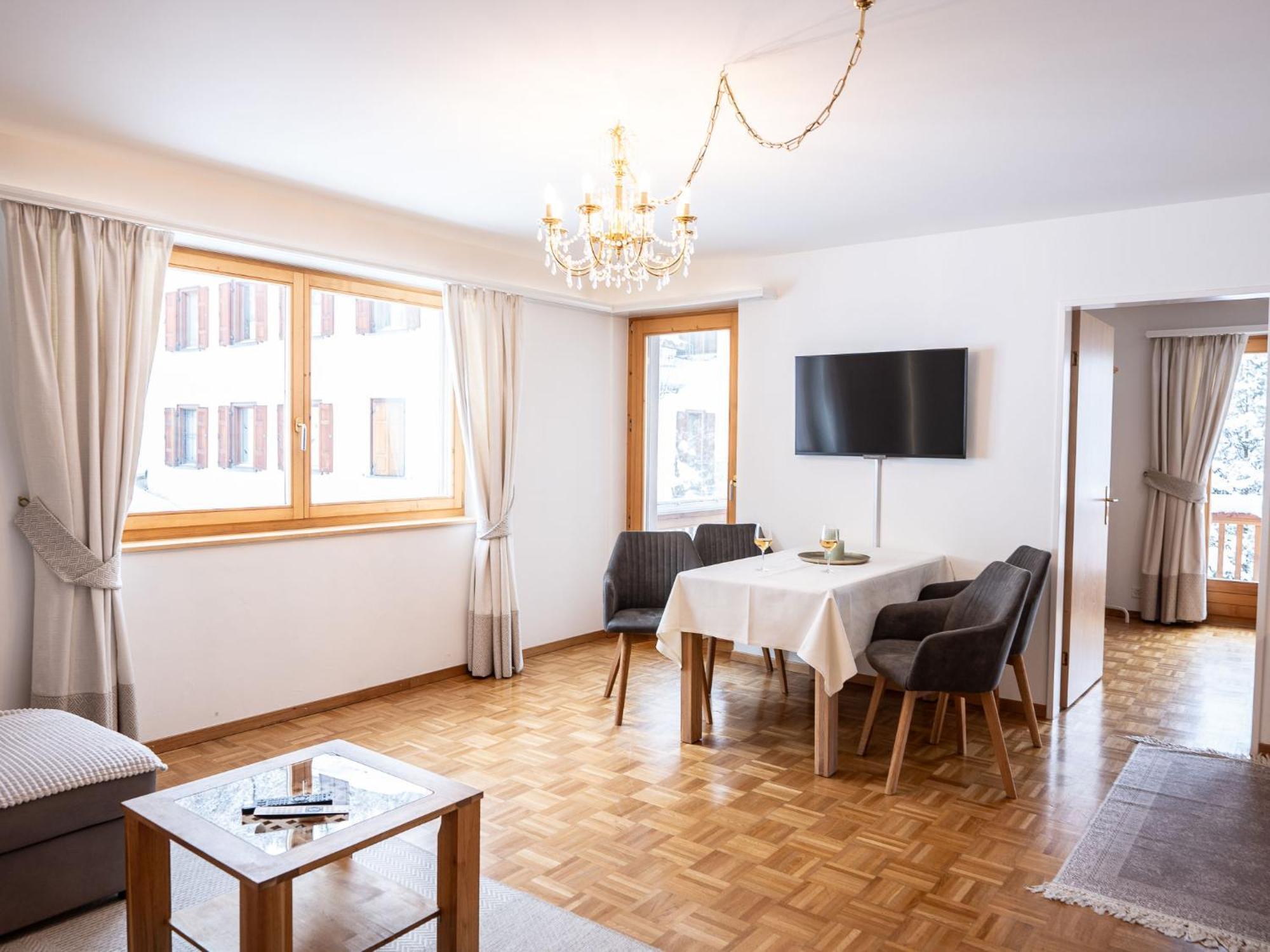 Apartment Chesa Sur Ova 30 St Moritz Exterior foto